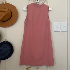 Alice + Olivia REVOLVE Coley Dress Dusty Rose Pink Mini